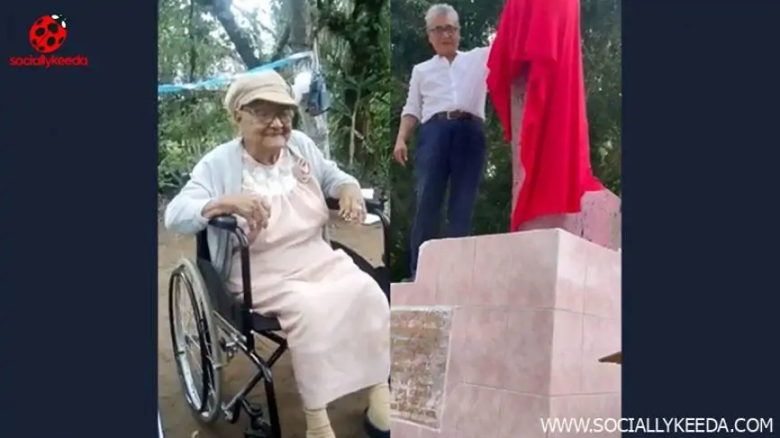 Giant Penis on Tombstone! 99-Year-Old Grandmother's Dying Wish of Having Huge Dick on Her Grave Comes True (See NSFW Pic)