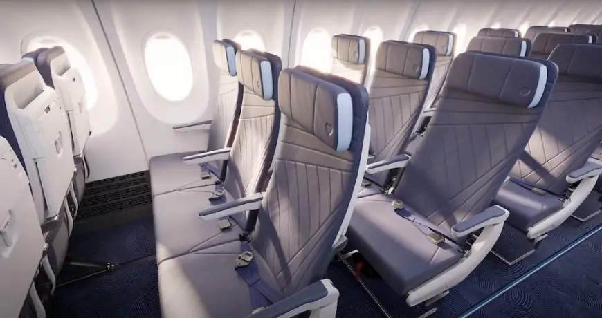 Southwest Airlines new seat design viral video reaction on twitter