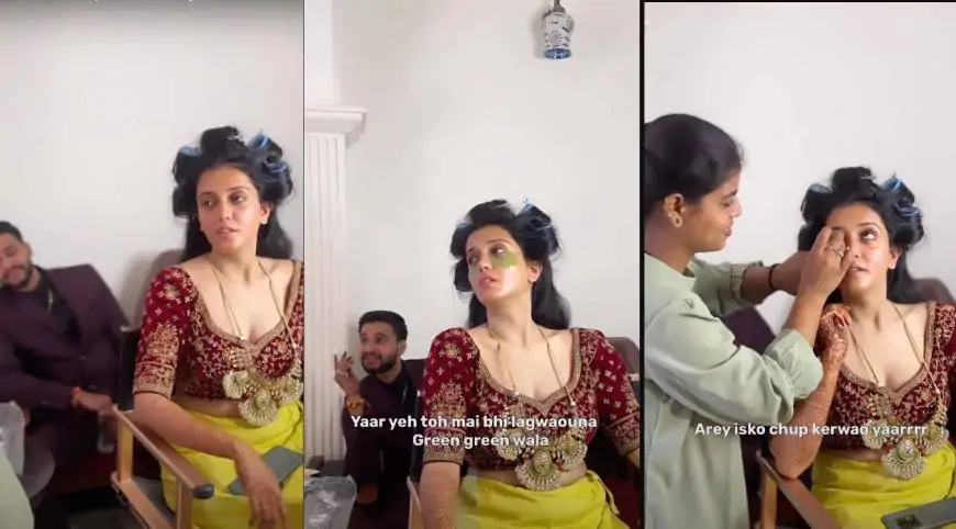 "Papa Ko Call Laga Rahi Hu" Groom's Hilarious Attempts To Annoy Bride Leave Netizens Laughing