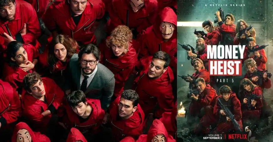 Download Money Heist (Season 01 – 05) (Dual Audio) Netflix Series In 480p [120 MB] | 720p [320 MB] | 1080p [1.5 GB]