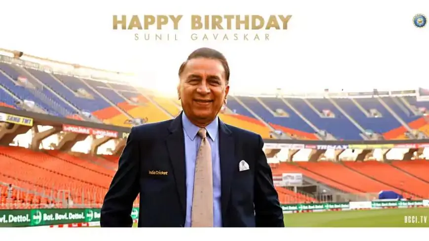 Happy Birthday Sunil Gavaskar Wishes Wishes, Images (picture), and WhatsApp Status Video to greet 'Little Master'