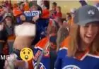 [VIDEO] Oilers Fan Flashes Crowd Video (oilers flash)