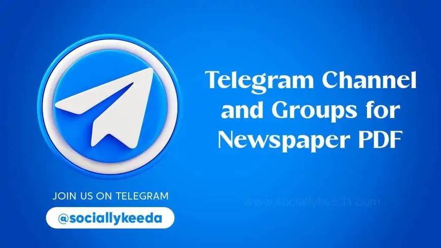 Best Telegram Channel and Groups for Newspaper PDF 2024