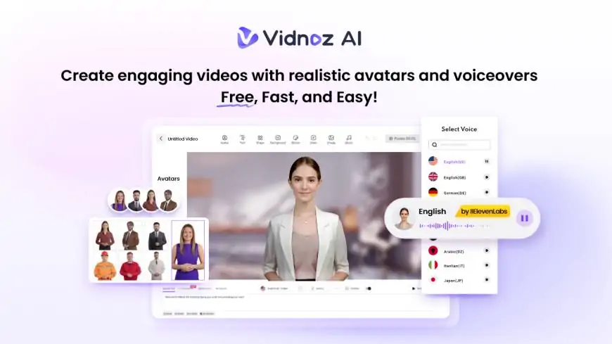 Bring your Best Ideas to Life with Vidnoz AI Video Generator 