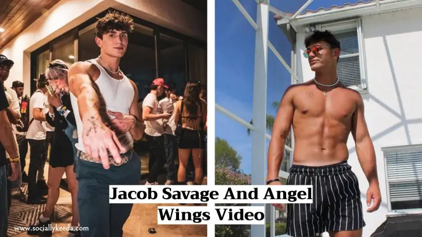 WATCH VIDEO: Jacob Savage And Angel Wings Video Leaked Exposed