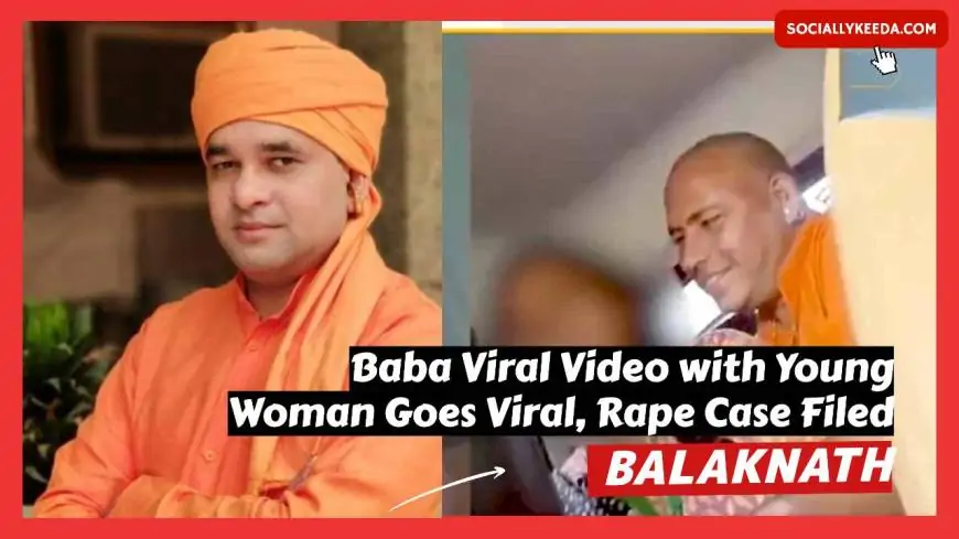 WATCH: Baba Balaknath Viral Video with Young Woman Goes Viral, Rape Case Filed