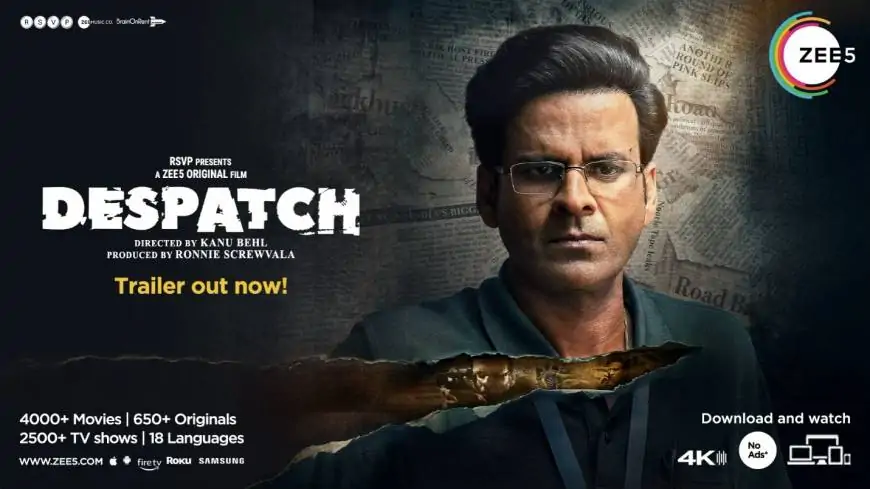 Watch Movies Packed with Drama and Crime—Despatch on ZEE5 Delivers Thrills