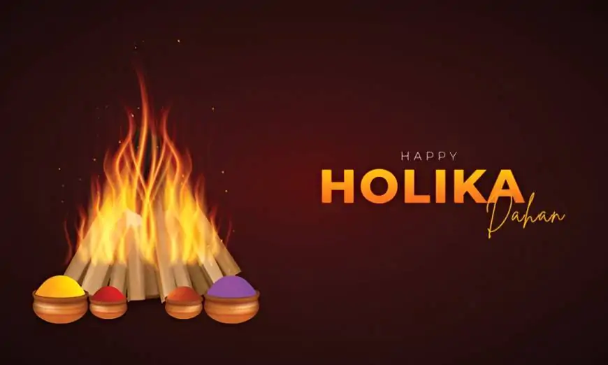 Happy Holika Dahan Wishes 2025: Holi Greetings + Images to Celebrate the Festival of Colors