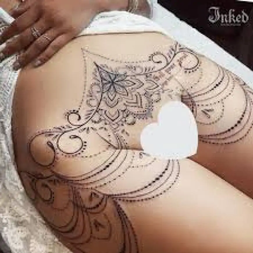 Suhagrat Bridal Mehndi: Thighs, Private Part, and Body Mehndi Ideas