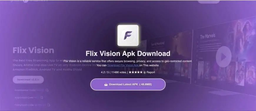 Flix Vision APK Download Latest Version v3.1.0r – Your Ultimate Free Movie App