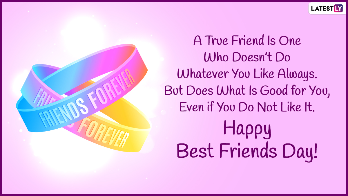 National Best Friends Day 2021 Wishes HD Images WhatsApp Stickers 