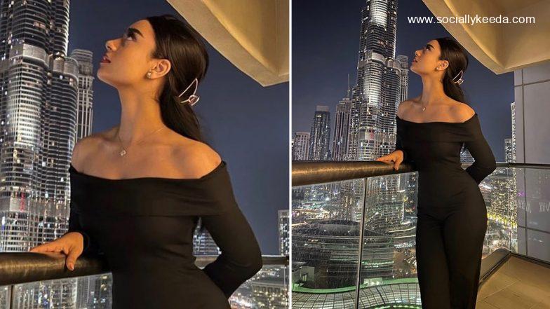 Nysa Devgan Steals Hearts As She Poses in a Black Bodycon Dress (View Pic)