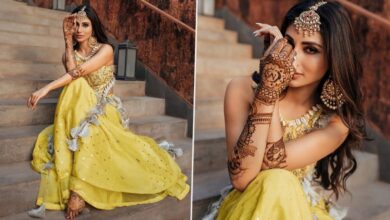 Mouni Roy Looks Gorgeous in Yellow as She Shows Off Her Mehendi in Latest Instagram Post! (View Pics)