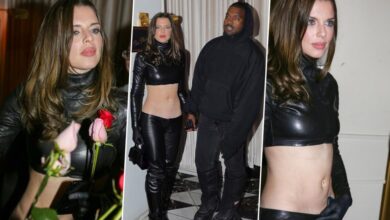 Kanye West and Julia Fox Flash PDA As They Dine Out in LA With Madonna and Other Stars (View Pics)