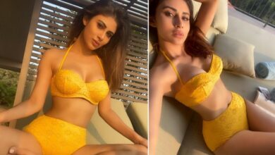 Mouni Roy Is Pretty Miss Sunshine as She Flaunts Her Perfect Body in a Yellow Bikini (View Pics and Videos)