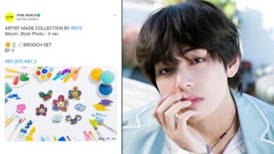 BTS V aka Kim Taehyung's Artist Made Collection Creates Buzz on Internet, After Leather Bag, Self-Designed Cute Brooch Set is in Hot Demand!