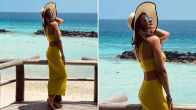 Rakul Preet Singh Gives Early Summer Vibes in a Yellow Co-ord Set as She Shares Picture From Her Maldives Vacation!