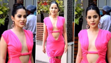 Urfi Javed’s Latest Cut and Knot Pink Dress Is Hideous Fashion Done Right (Watch Video)