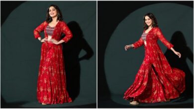 Madhuri Dixit Nene Soaks in Some Valentine's Day Mood As She Kickstarts the Promotions of 'The Fame Game'