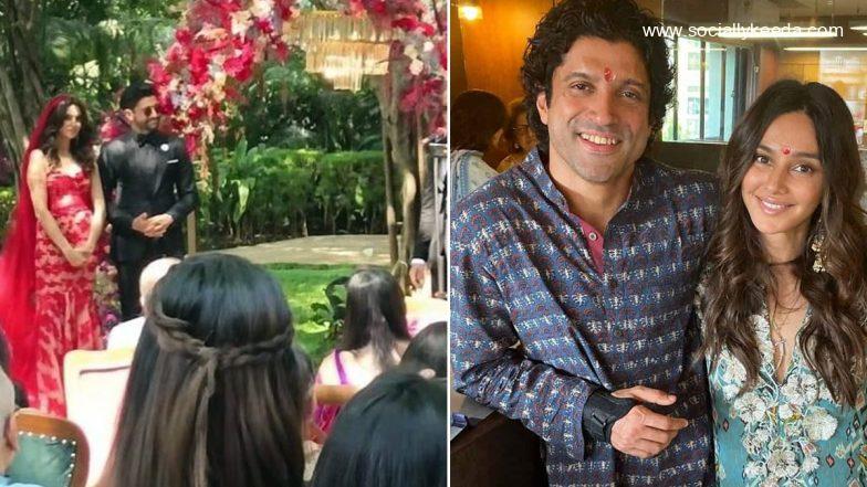 Farhan Akhtar and Shibani Dandekar Wedding: Couple’s First Snap From Their D-Day Out!