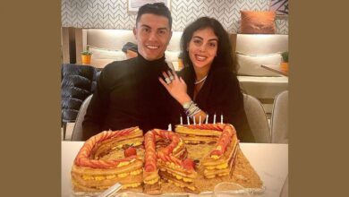 Cristiano Ronaldo Celebrates 37th Birthday With A 'CR7' Cake and Georgina Rodriguez (See Post)